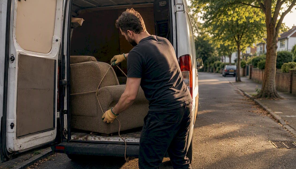 Sofa disposal UK: fast, legal and eco-friendly options