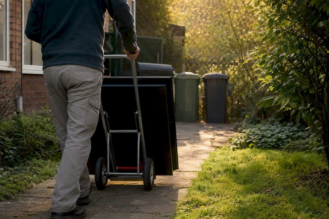 Where to take a TV for disposal in the UK